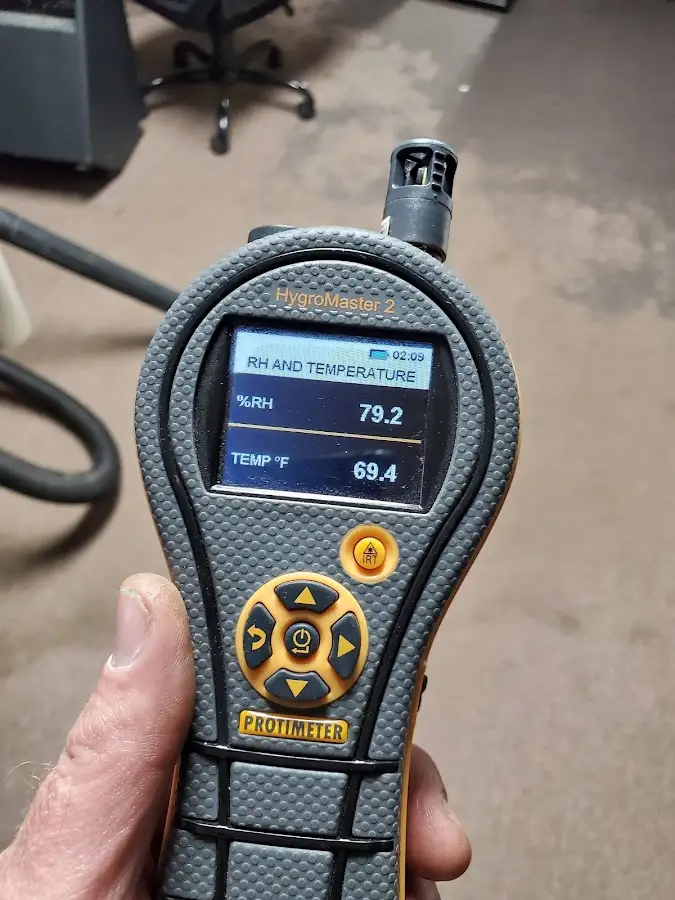Moisture meter humidity assessment for Fire & Smoke Damage Restoration in Camarillo